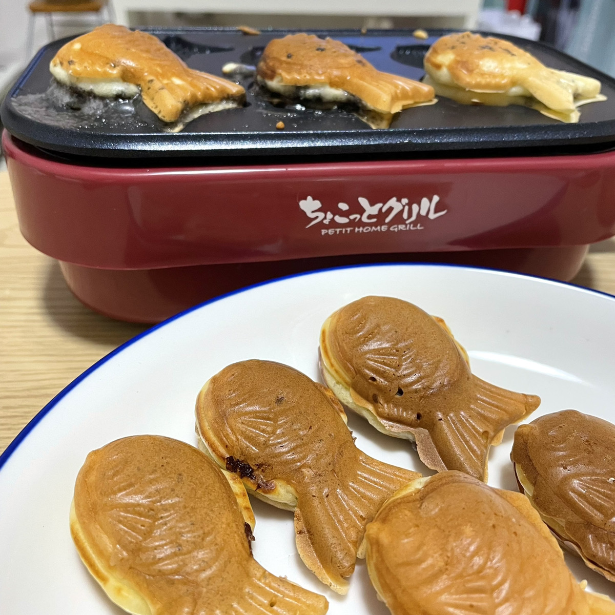 Read more about the article お家でたい焼きパーティーをしました♪