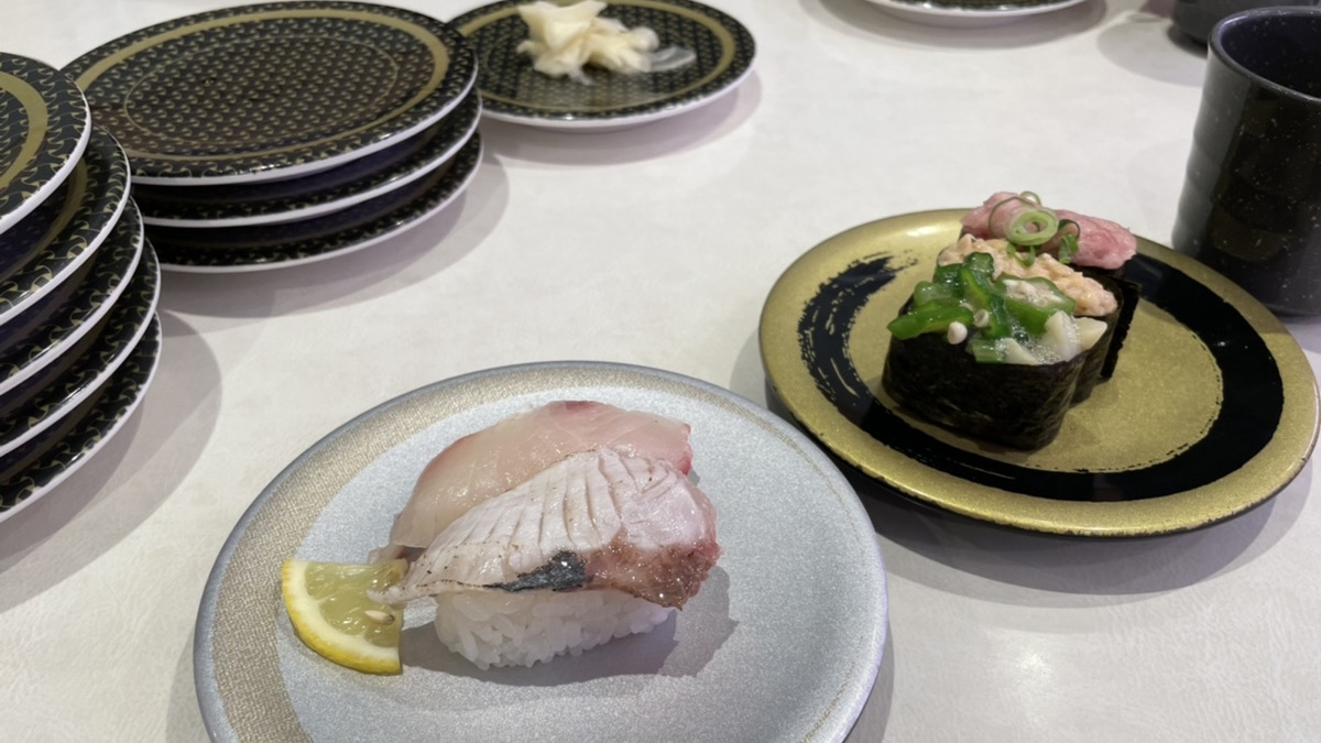 Read more about the article お寿司を食べました🍣